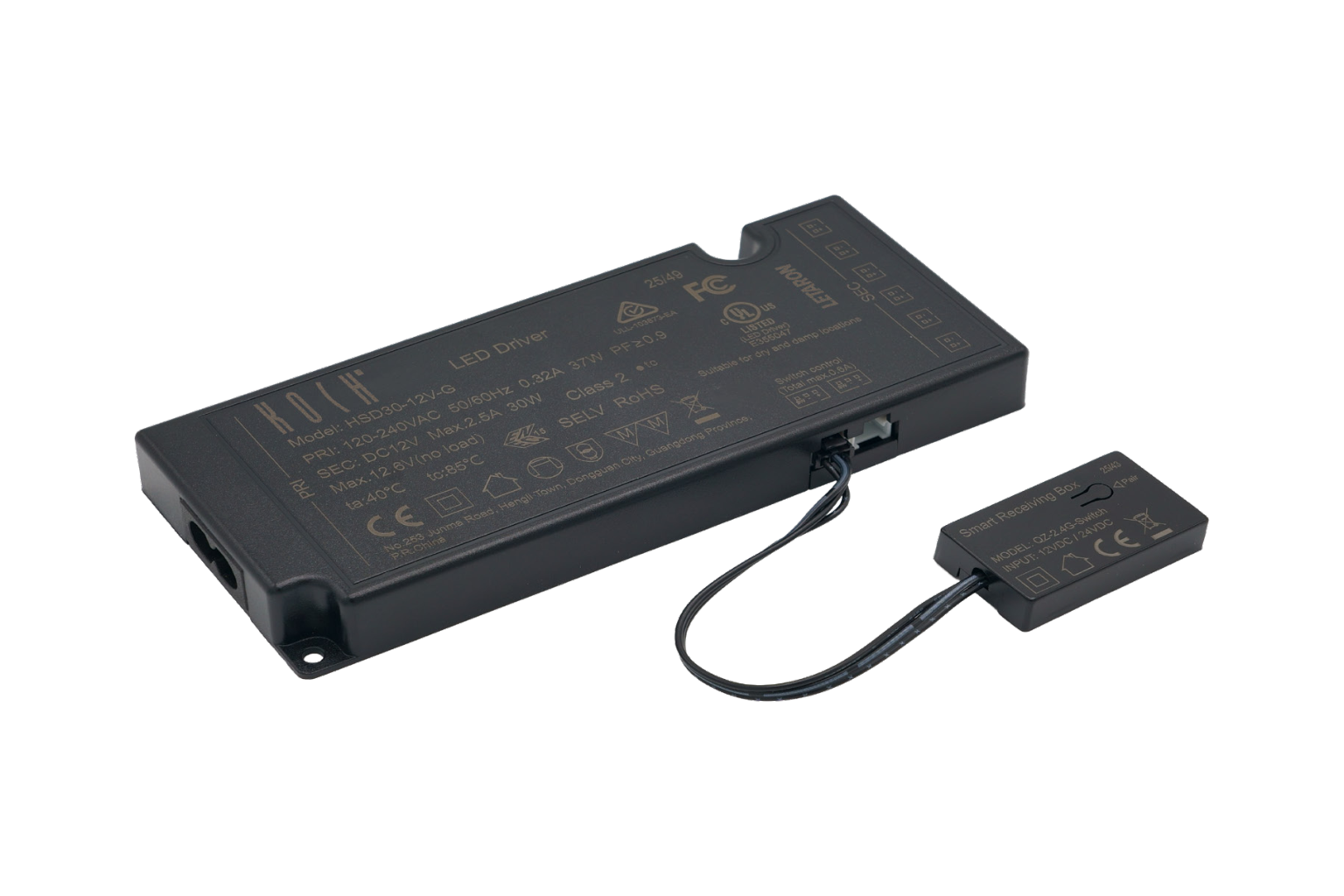 Smart-Link Receiver on the Smart-Link LED Driver