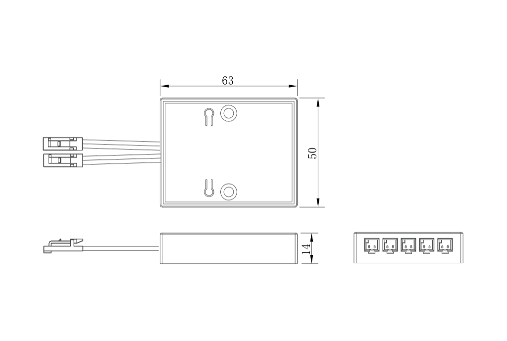 Smart-Link Dimmer dimensions